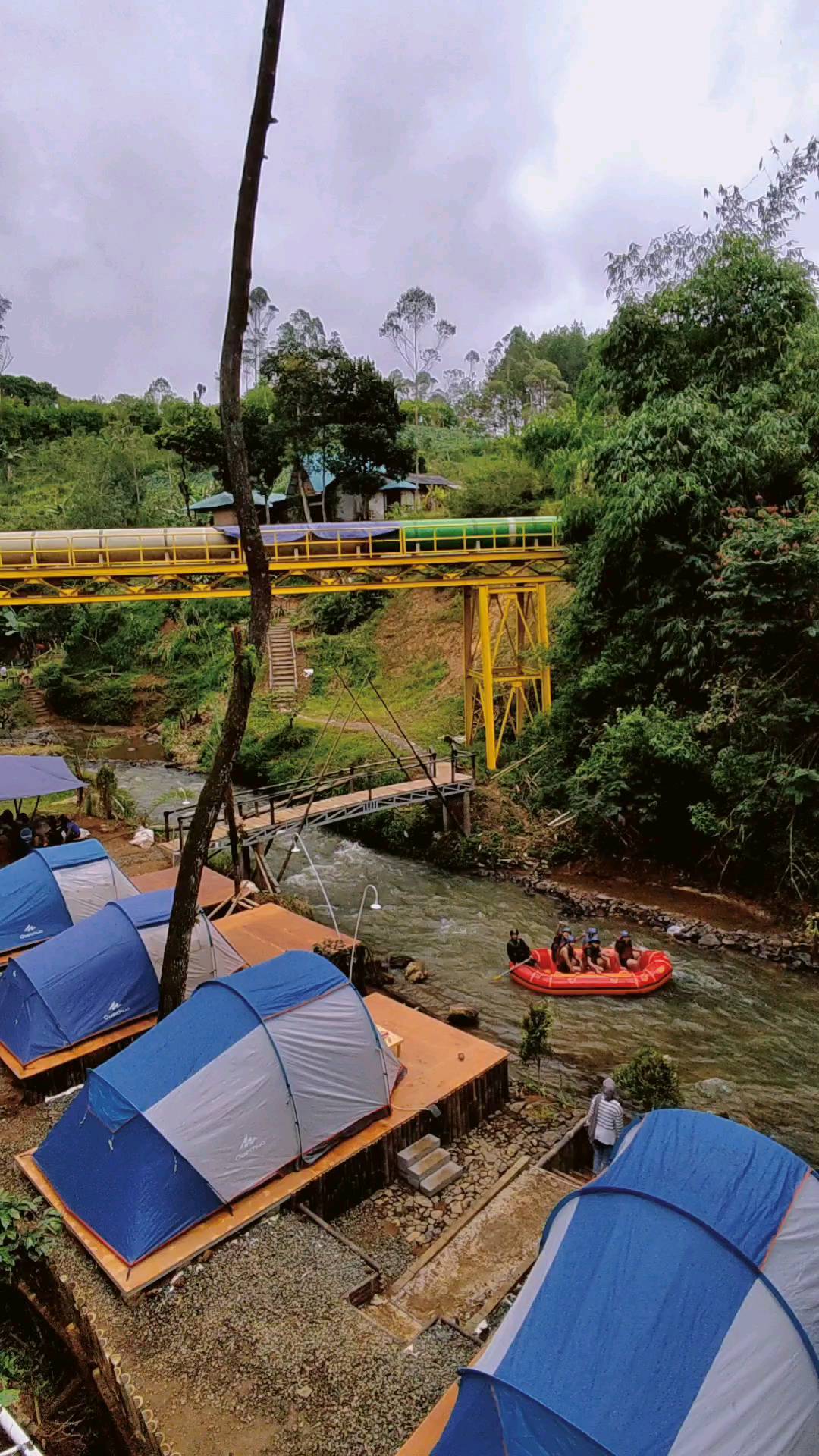 10 Lokasi Camping Riverside Di Pangalengan Bandung | Find Me Venue